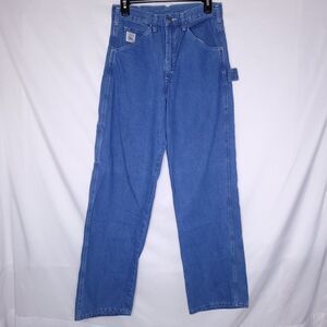 Vintage Pointer Brand Jeans Mens 30 Blue Carpenter Made In USA